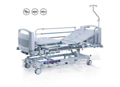 تخت بیمارستانی مدل سه شکن مکانیکی
